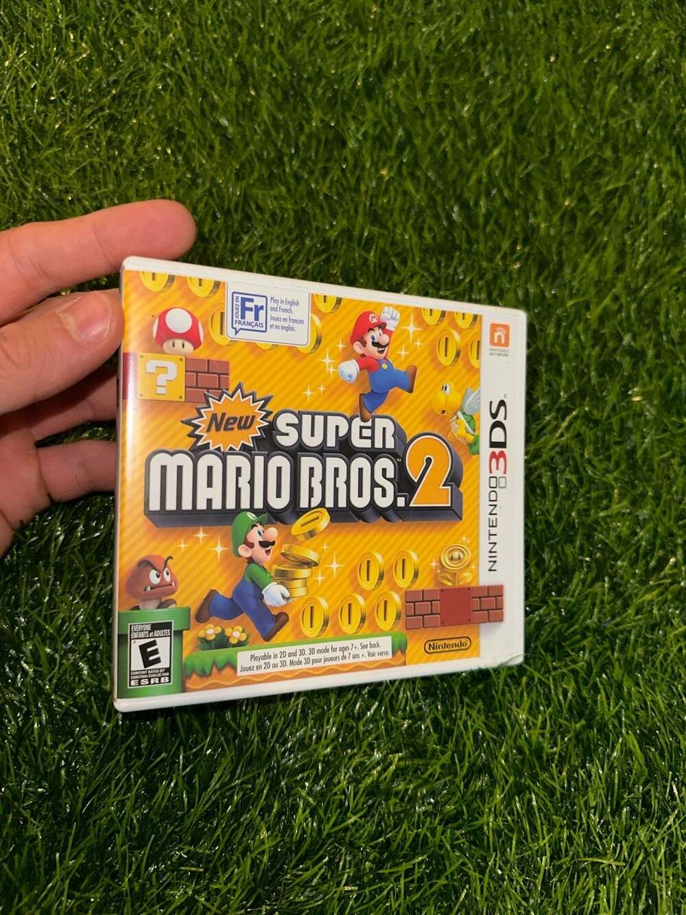 Nintendo New Super Mario Bros. 2 Nintendo 3DS Video Game Case and Manual Only